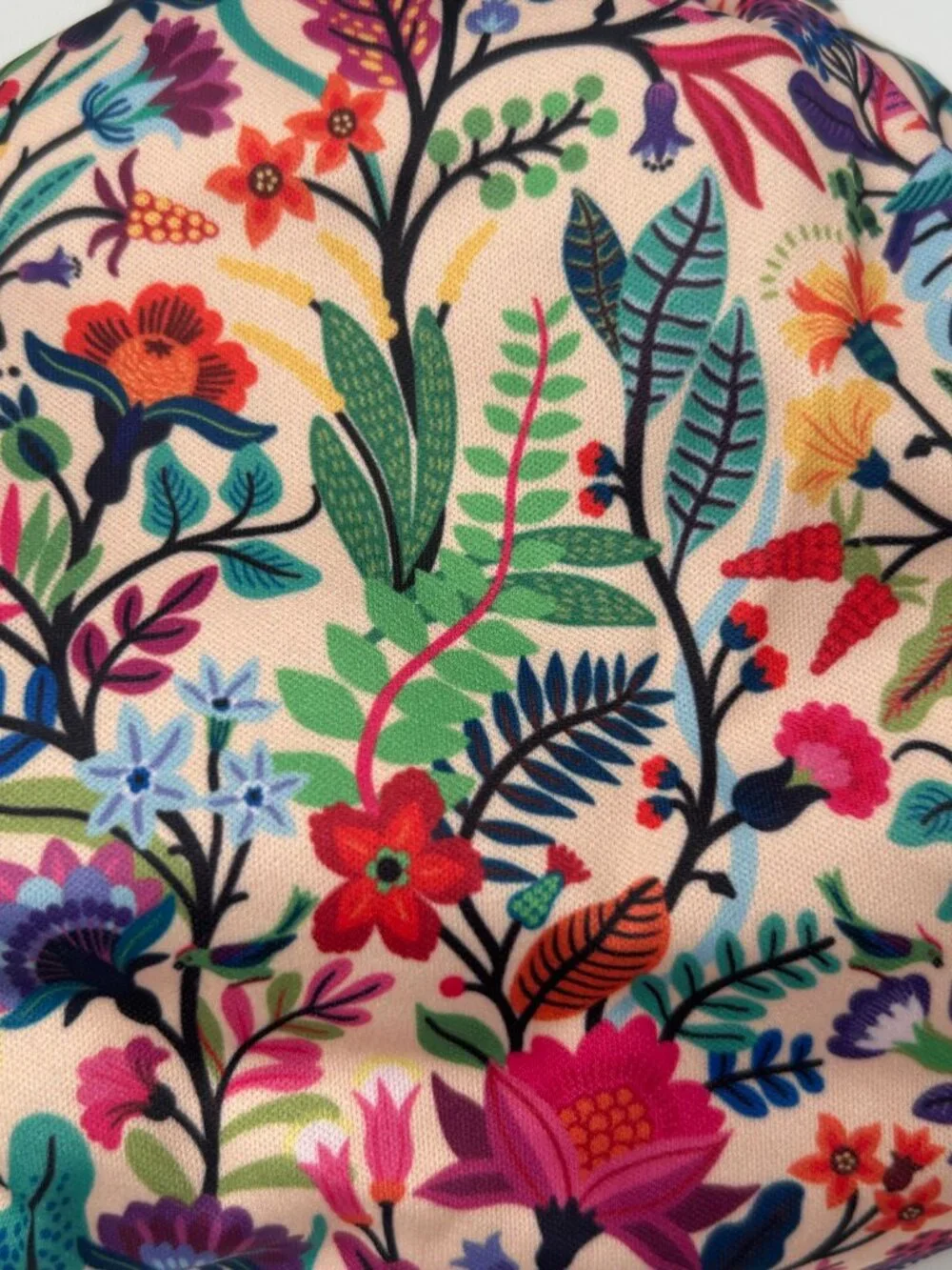 NEW Mama Koala Pocket Cloth Diaper OS Vibrant Floral No Insert